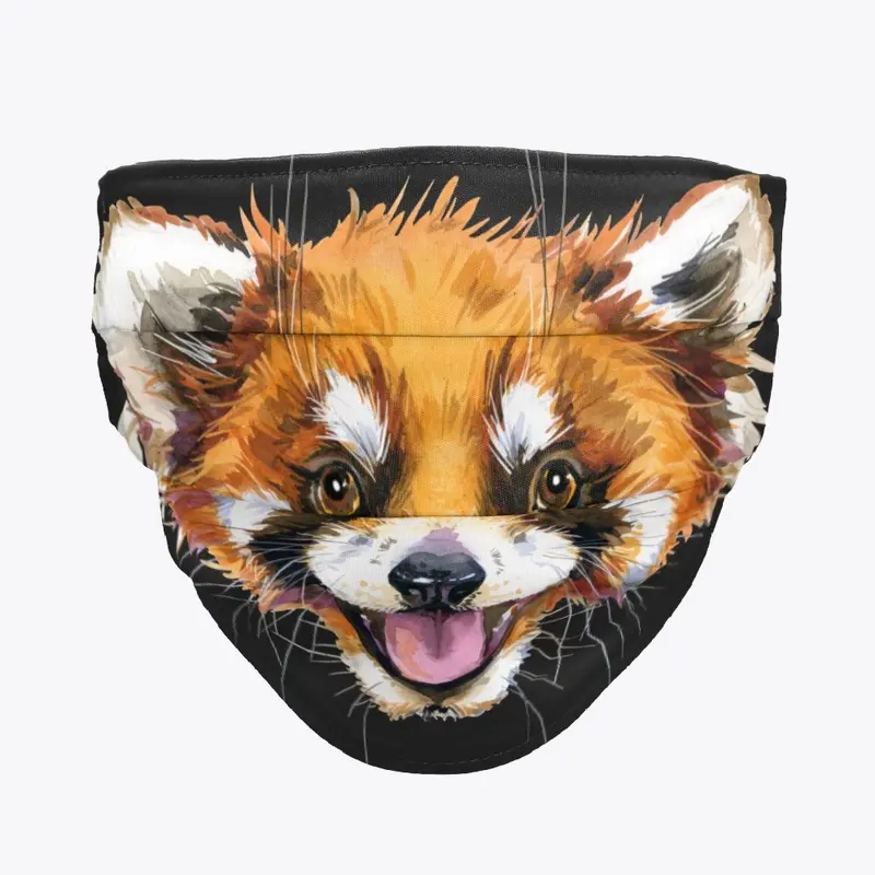 Watercolor Red Panda