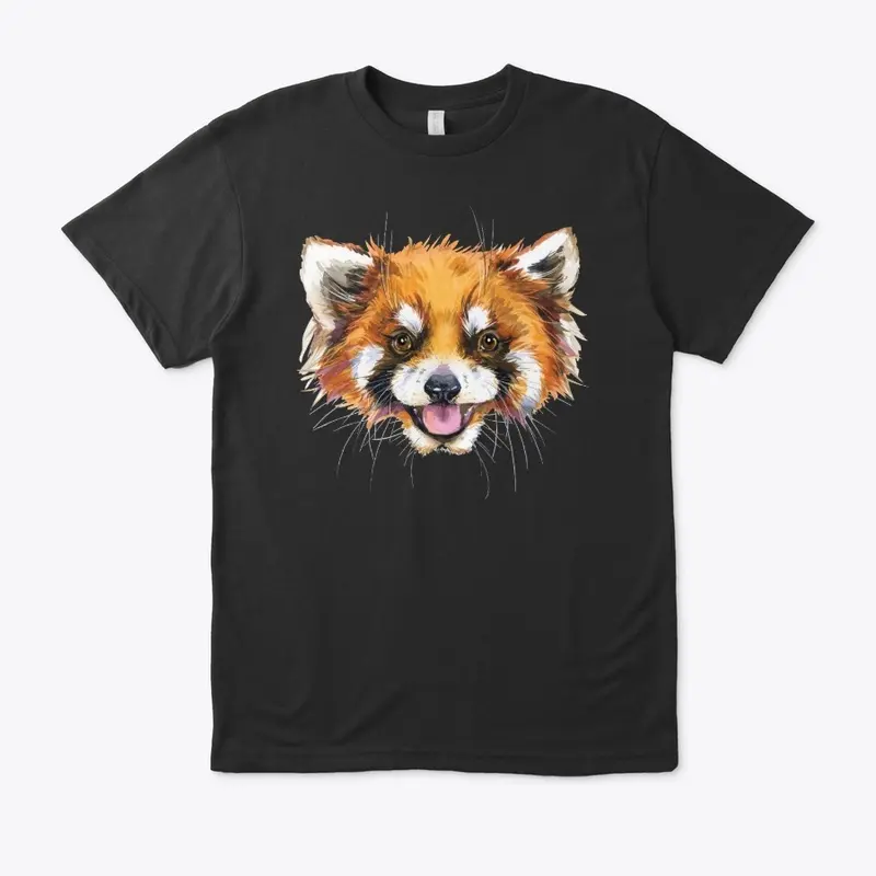 Watercolor Red Panda