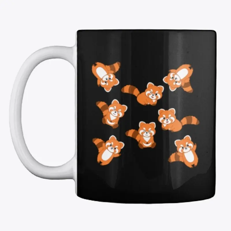 Cute Red Panda Pattern